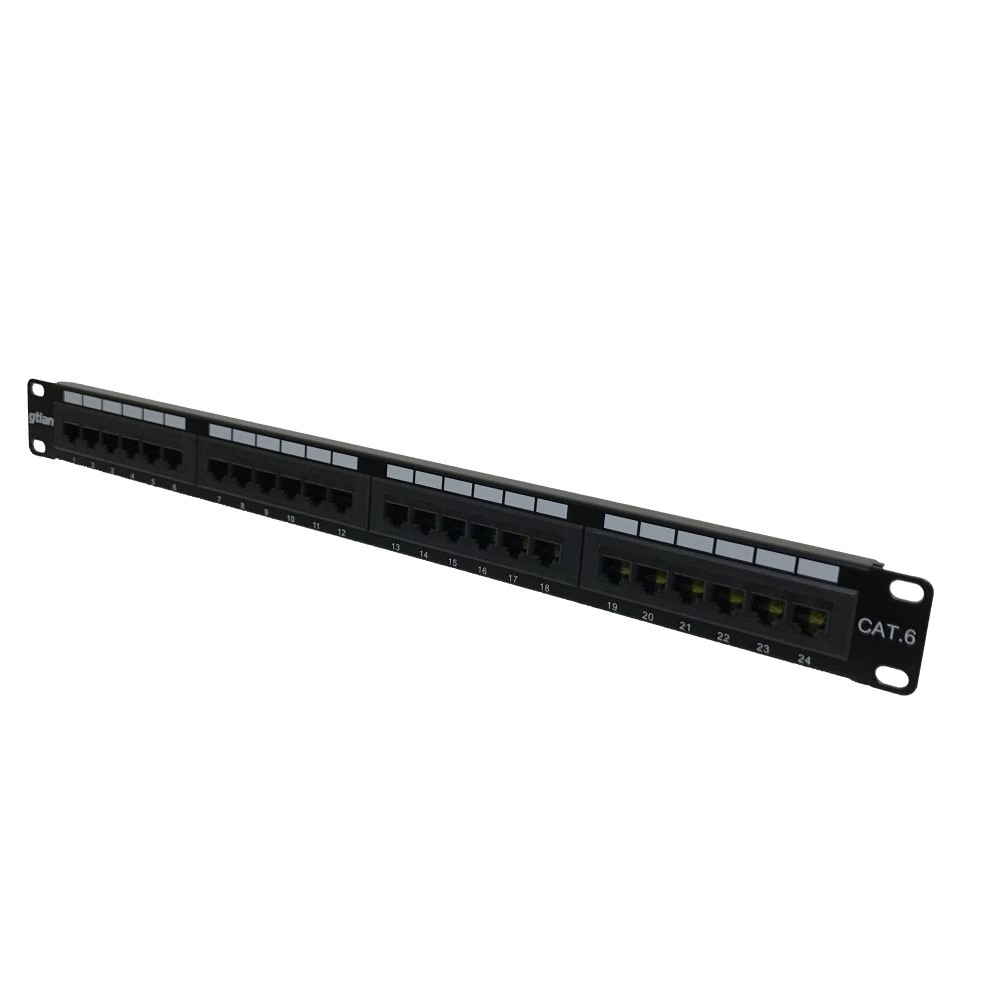 PANEL 19" 24 RJ45 UTP C-6 T568A/B GTLan