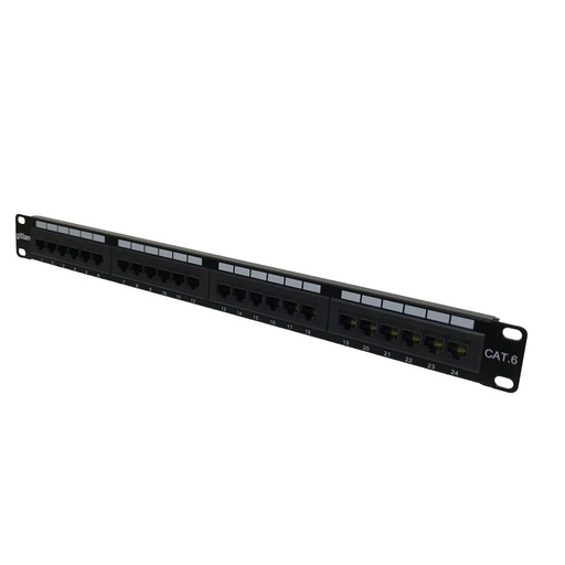 [50PU6] PANEL 19" 24 RJ45 UTP C-6 T568A/B GTLan