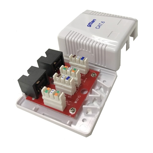 [50RU26] SURFACE ROSE 2 RJ45 UTP C-6 GTLAN