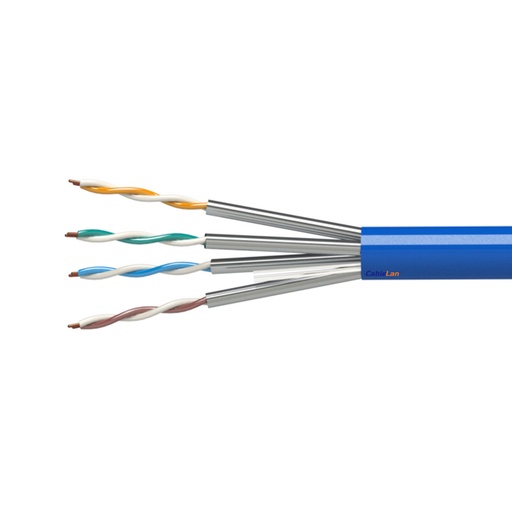 [50NF6AL] RIGID U-FTP CABLE C-6A LSZH Dca-s2,d2,a1 305MT AZ cablelan