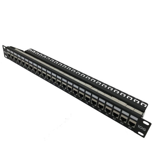 [50PF6AHP] PANEL 19" 24 RJ45 FTP C-6 A T568A/B High Perform. GTLan