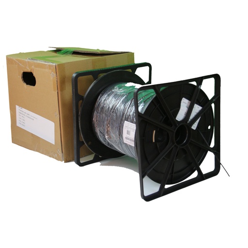 [35GTFOG657A2A] CABLE FO 1 SM 9/125 EXT G657A2 DROP ARAMIDA LSZH-FR-UV 500MT