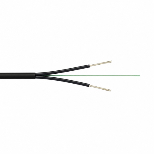 [35GTFOG657A2A] FO 1 SM 9/125 EXT G657A2 ARAMID DROP CABLE LSZH-FR-UV