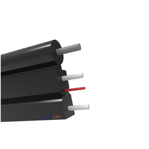 [35GTFOG657A2AF] CABLE FO 1 SM EXT G657A2 DROP ARAMIDA WITH Dca 1000MT
