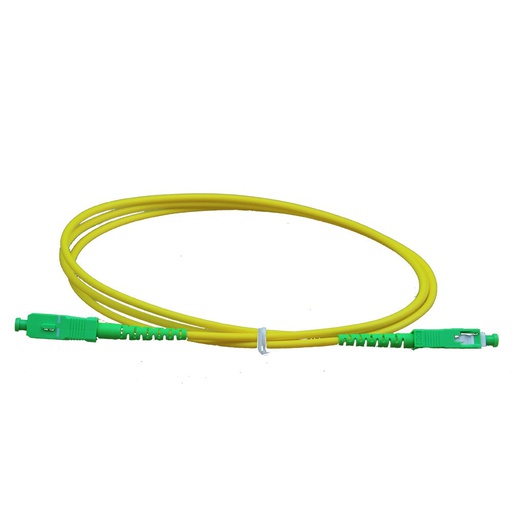 [35GT1SCAPC1S] FO HOSE SM 9/125 SC-APC SIMPLE G657A2 3mm 1MT gtlan