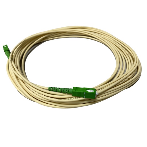 [35GT1SCAPC20BG] FO HOSE SM 9/125 SC-APC SMPL G657A2 3mm BG 20MT