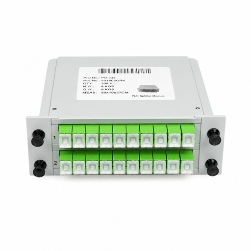 [35GTSPT16C] CASSETTE TYPE SPLITTER 1:16 SC/APC C/TPN TRANSPARENT gtlan