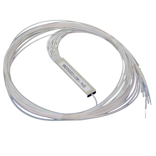 [35GTSPT8TBS] SPLITTER FO SM 1:8 S/STEEL TUBE CONNECTOR gtlan